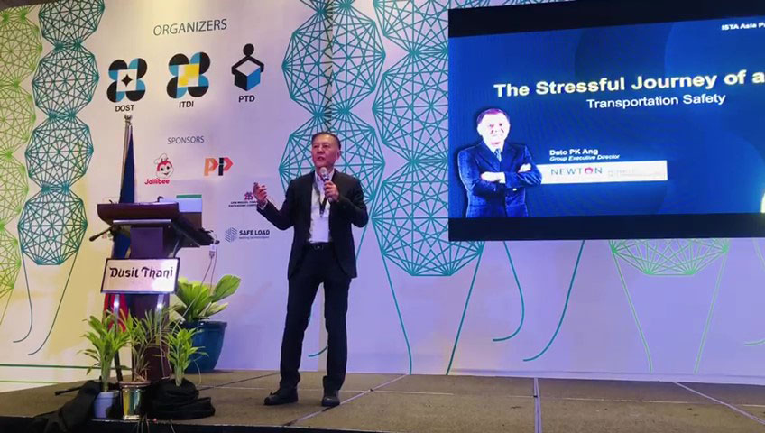 Dato' PK Ang at ISTA's Packaging Symposium 2019 Manila, Philippines